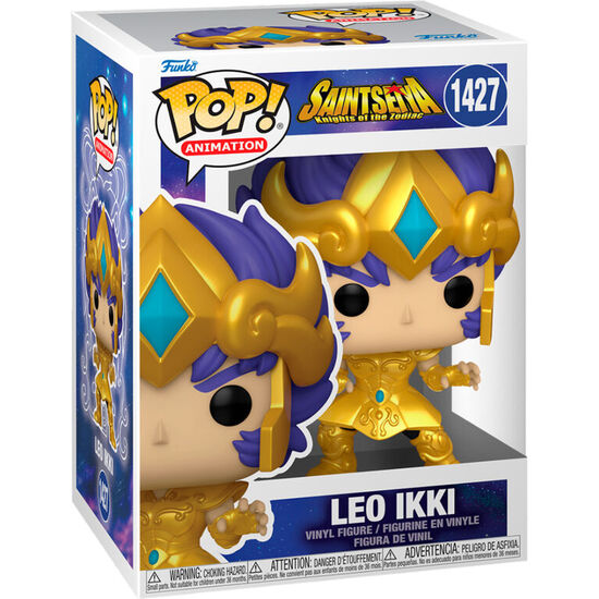 FIGURA POP SAINT SEIYA KNIGHTS OF THE ZODIAC LEO IKKI image 0