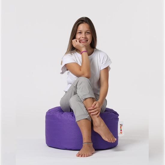 POUF DE JARDÍN MORADO image 2