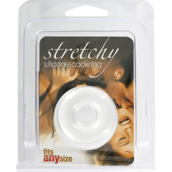 STRETCHY COCKRING CLEAR image 1