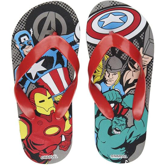 CHANCLAS AVENGERS SPIDERMAN RED image 0