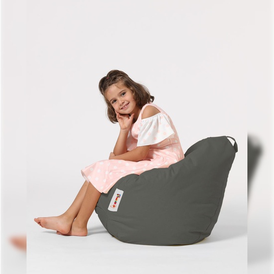 SILLÓN-PUF PARA NIÑOS PARA EXTERIORES HUMO image 1