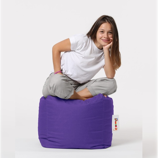 POUF DE JARDÍN DE COLOR MORADO image 5