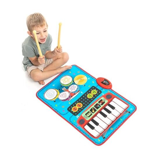TAPETE MUSICAL 2 EN 1 BEATS N TUNES INNOVAGOODS image 0