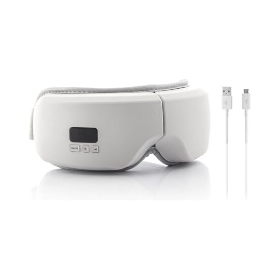 MASAJEADOR DE OJOS CON COMPRESIÓN DE AIRE 4 EN 1 EYESKY INNOVAGOODS image 1