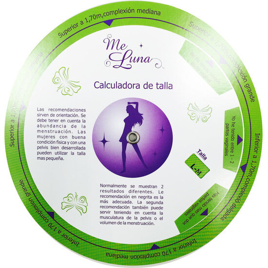 DISCO CALCULADORA DE TALLA ME LUNA image 0