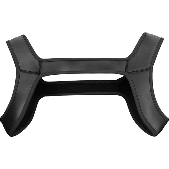 OUCH PUPPY PLAY - NEOPRENE HARNESS BLACK image 3