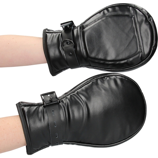 OUCH PUPPY PLAY - NEOPRENE DOG MITTS BLACK image 8