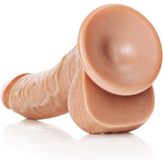 REALROCK - CURVED REALISTIC DILDO BALLS SUCTION CUP - 8/ 20,5 CM image 5