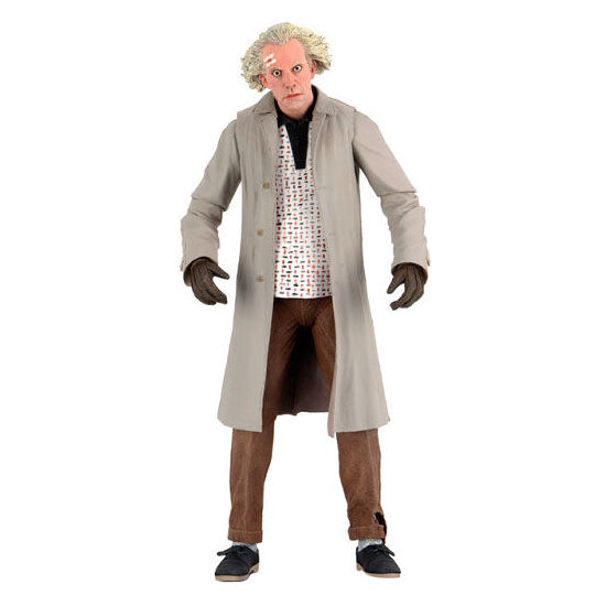 FIGURA ULTIMATE DOC BROWN REGRESO AL FUTURO 18CM image 1