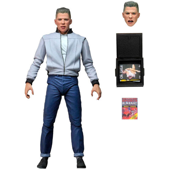 FIGURA ARTICULADA ULTIMATE BIFF TANNEN REGRESO AL FUTURO 18CM image 0