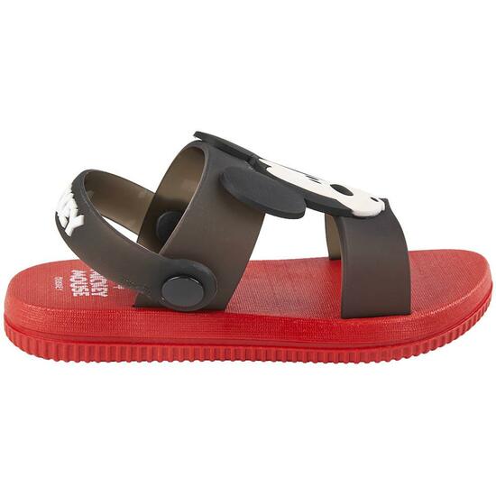 SANDALIAS CASUAL GOMA MICKEY RED image 0