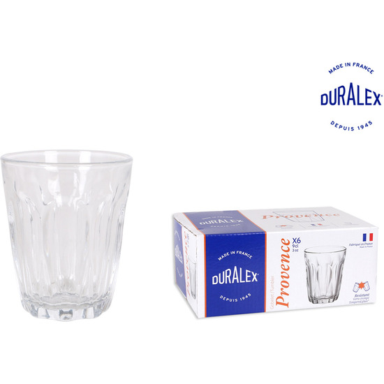 SET 6 VASOS TRANSPARENTE 9CL PROVENCE image 0