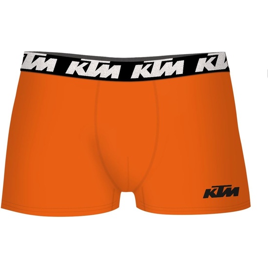 SET DE 12 CALZONCILLOS BÓXER KTM NARANJA Y GRIS OSCURO image 3