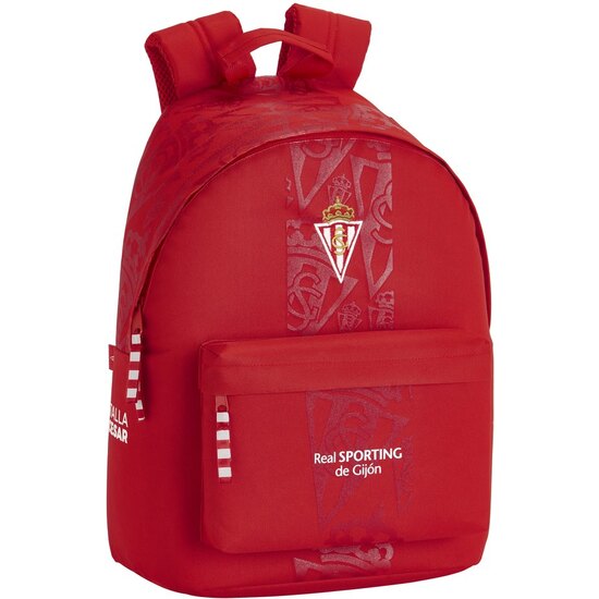 MOCHILA PARA PORTATIL 14,1" REAL SPORTING DE GIJON CORPORATIVA image 0