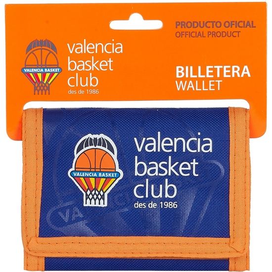 BILLETERA CON CABECERA VALENCIA BASKET image 0