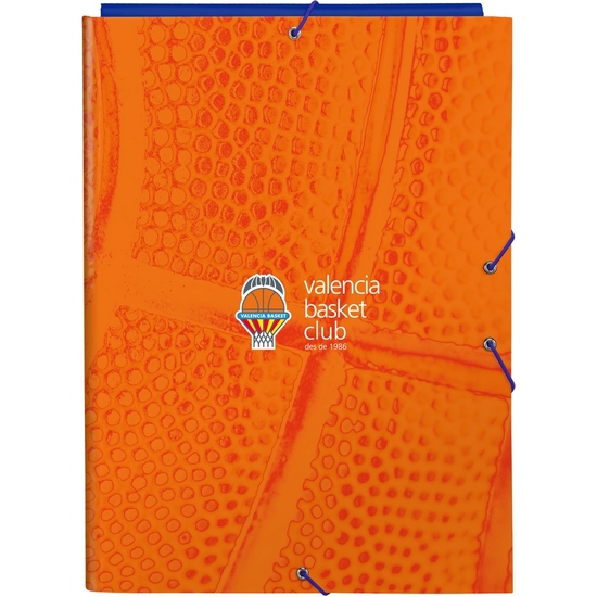 CARPETA FOLIO 3 SOLAPAS VALENCIA BASKET image 0