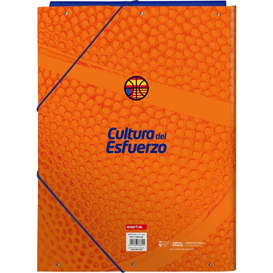 CARPETA FOLIO 3 SOLAPAS VALENCIA BASKET image 1