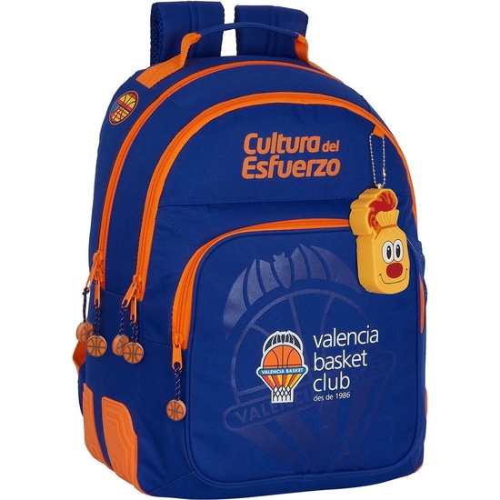 MOCHILA DOBLE ADAPT.CARRO VALENCIA BASKET image 0