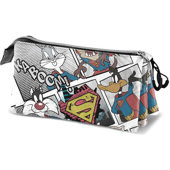 PORTATODO SUPERMAN LOONEY TUNES 100TH ANNIVERSARY TRIPLE image 0