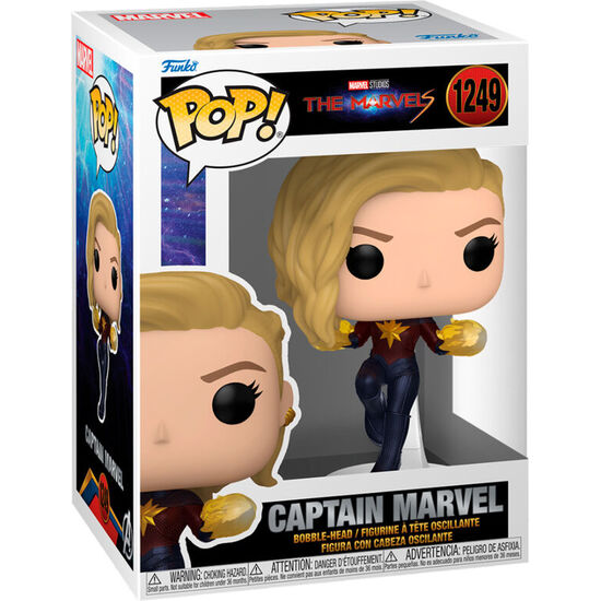 FIGURA POP MARVEL THE MARVELS CAPTAIN MARVEL image 1