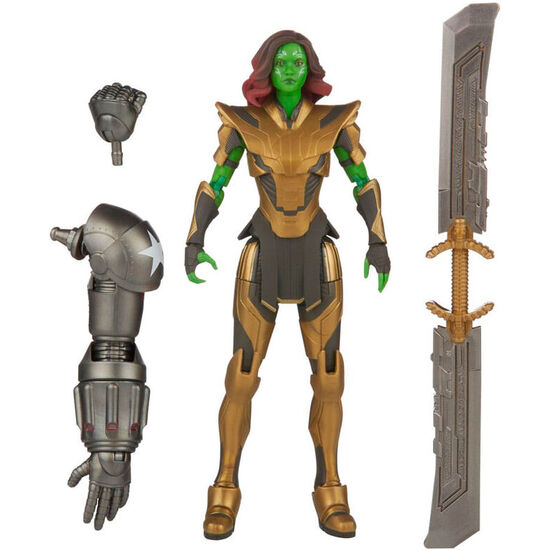 FIGURA WARRIOR GAMORA WHAT IF MARVEL LEGENDS 15CM image 0