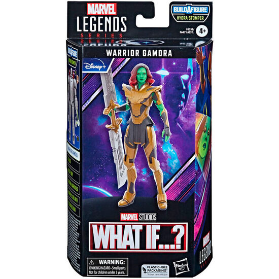 FIGURA WARRIOR GAMORA WHAT IF MARVEL LEGENDS 15CM image 1