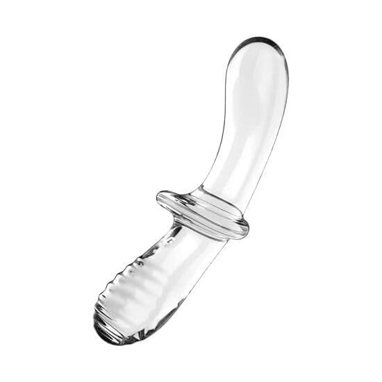 SATISFYER DOUBLE CRYSTAL TRANSPARENT image 0