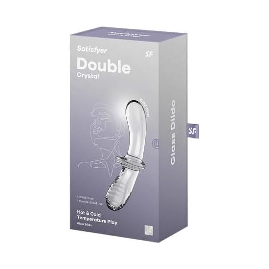 SATISFYER DOUBLE CRYSTAL TRANSPARENT image 3