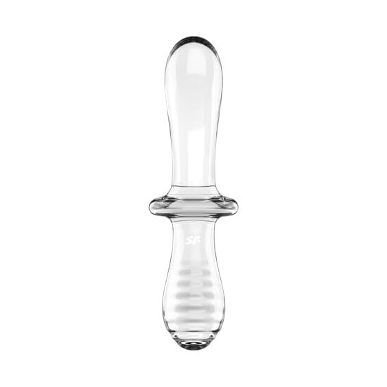 SATISFYER DOUBLE CRYSTAL TRANSPARENT image 4