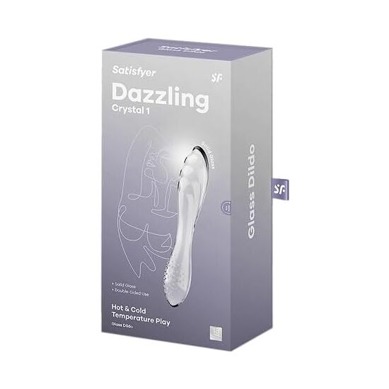 SATISFYER DAZZLING CRYSTAL 1 TRANSPARENT image 3