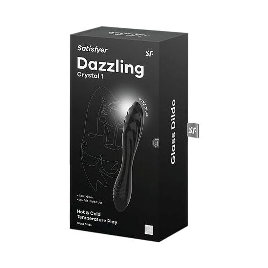 SATISFYER DAZZLING CRYSTAL 1 BLACK image 3