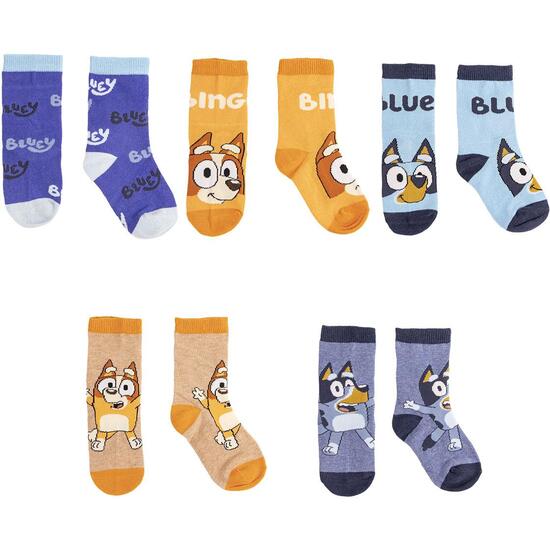 PACK CALCETINES 5 PIEZAS BLUEY image 0