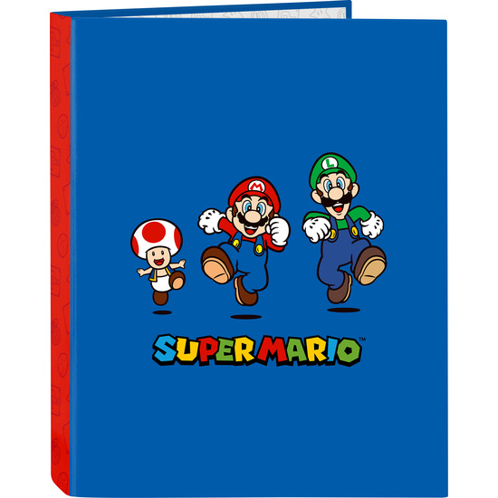 CARPETA FOLIO 4 ANI.MIXTAS SUPER MARIO image 0