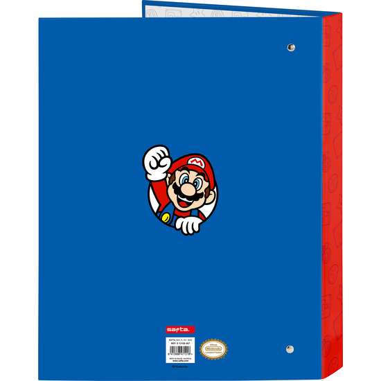 CARPETA FOLIO 4 ANI.MIXTAS SUPER MARIO image 1