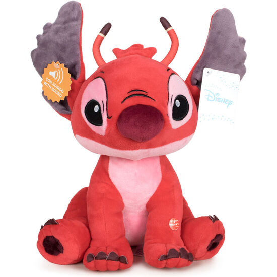 PELUCHE LEROY STITCH DISNEY SOFT 40CM SONIDO image 0