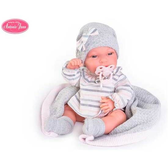 MUÑECA R/N BABY TONETA C/TOQUILLA image 0