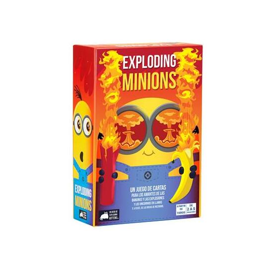 JUEGO DE CARTAS EXPLODING MINIONS image 0