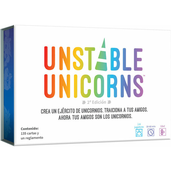 JUEGO UNSTABLE UNICORNS 2Ñ EDICION image 0