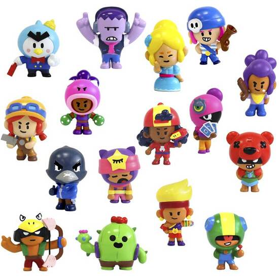 PACK DELUXE 8 FIGURAS BRAWL STARS image 1