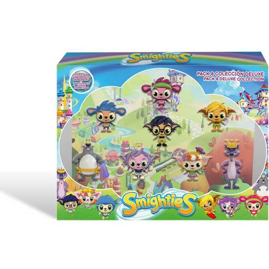 PACK 8 FIGURAS DELUXE SMIGHTIES image 0