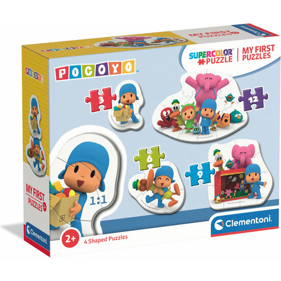 4 PUZZLES PROGRESIVOS POCOYO image 0