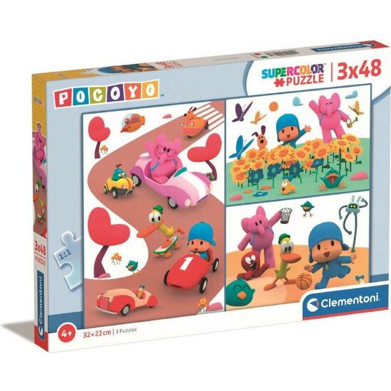 PUZZLE 3X48 PZAS. POCOYO image 0