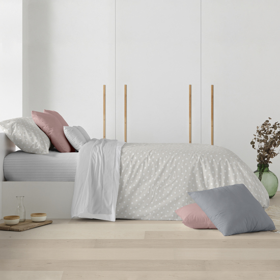 FUNDA NÓRDICA 100% ALGODÓN MODELO AUCKLAND PARA CAMA DE 90 ( 155X220 CM) image 1