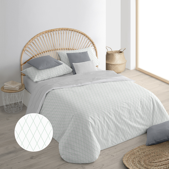 FUNDA NÓRDICA 100% ALGODÓN MODELO BLENHEIM PARA CAMA DE 105 (180X220 CM) image 0