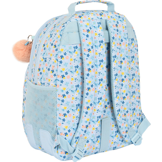 MOCHILA DOBLE ADAPT.CARRO RECICLADO MOOS "LOVELY" image 1