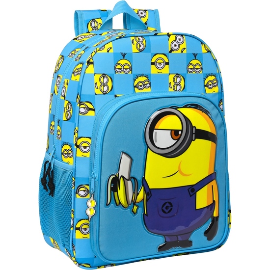 MOCHILA DE 33 CM ADAPT.CARRO MINIONS "MINIONSTATIC" image 0