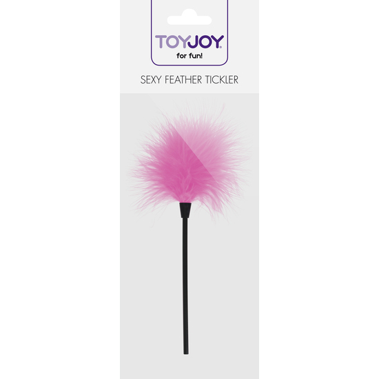 SEXY FEATHER TICKLER PINK image 1