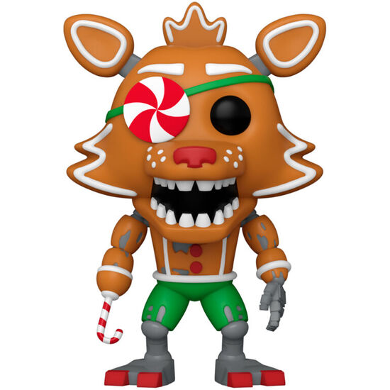 FIGURA POP FIVE NIGHTS AT FREDDYS HOLIDAY GINGERBREAD FOXY image 0