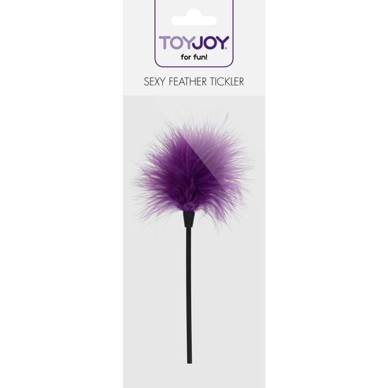 SEXY FEATHER TICKLER PURPLE image 1