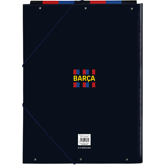 CARPETA FOLIO 3 SOLAPAS F.C.BARCELONA 1ª EQUIP. 22/23 image 1